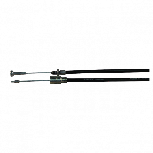 2 Câbles De Sécurité Remorque 1 Mètre - Acier Inoxydable 304, Diamètre 4 Mm, Avec Mousquetons