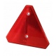 Catadioptre rouge triangulaire à visser 
