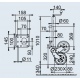 Roue jockey ∅ 60 mm rabattable haute Al-Ko